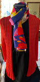 In Full Bloom Silk Scarf, Shawl