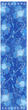 Blue Poppies Silk Scarf, Shawl