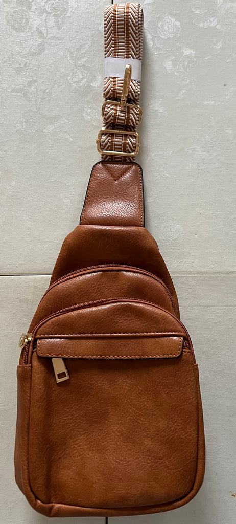 Cross Body Bag in brown