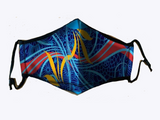 Primary Colors Mask and Matching Tie