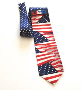 Pangborn Stars and Stripes Forever Theme Necktie