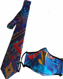 Primary Colors Mask - Rendez-Vous Blue tie