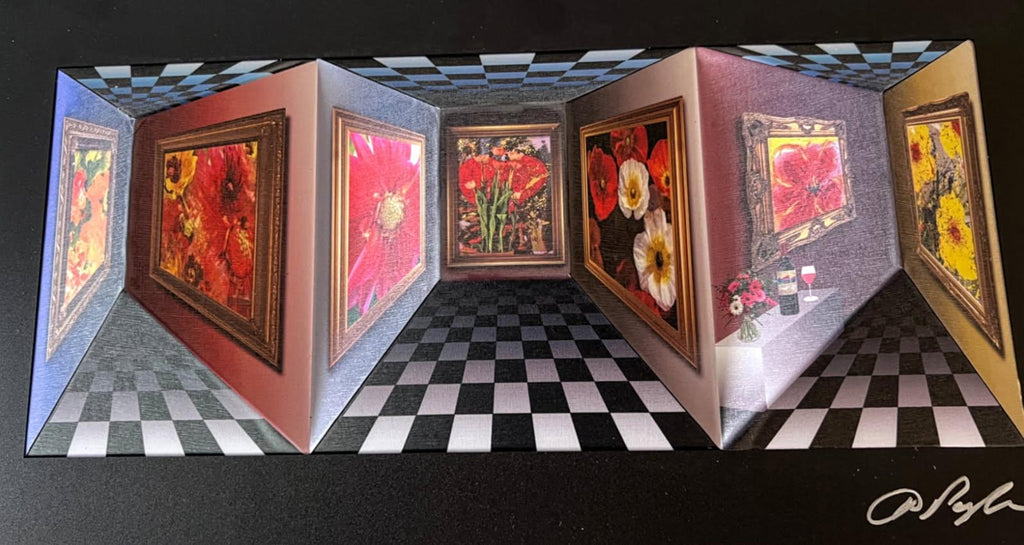 Art In Motion (AIM) An Array of Floral Images