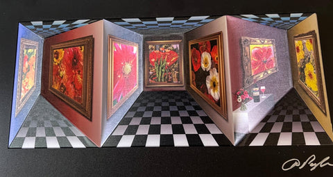 Art In Motion (AIM) An Array of Floral Images