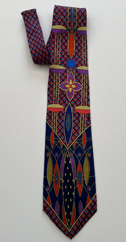 Pangborn Oval Graphics vintage tie