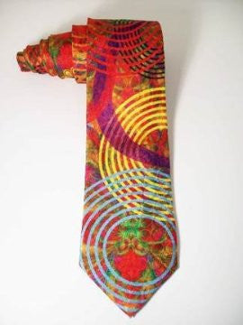 Pangborn Tidal Pools Silk Tie