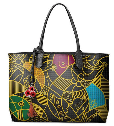 Pangborn Handbag - Dom's Doodles Graphic Design Tote Bag