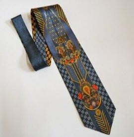 Pangborn Refined Vintage Tie in shades of blue