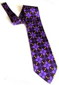Pangborn Wine Theme Necktie in purple
